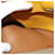 Borsa a Spalla PRADA Gialla Argento Auth 138192 Giallo  - vista 20
