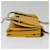 Borsa a Spalla PRADA Gialla Argento Auth 138192 Giallo  - vista 4