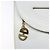 Céline Borsa a Spalla CELINE in Pelle Oro Bianco Auth 138388 D'oro - vista 14