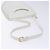 Céline Borsa a Spalla CELINE in Pelle Oro Bianco Auth 138388 D'oro - vista 7