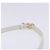 Céline Borsa a Spalla CELINE in Pelle Oro Bianco Auth 138388 D'oro - vista 8