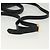 Borsa a mano in pelle Gancini Salvatore Ferragamo 2 in 1 Nero Oro Auth 136400 - vista 9
