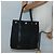 Borsa Tote Prada in Nylon Nero Argento Auth 139452 - vista 22