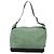 Autre Marque Borsa a spalla in nylon verde Auth sw1158 di BOTTEGA VENETA - vista 2
