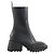 Chloé Botas de cuero negras Negro