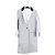 Maison Ullens Gray leather trench coat