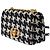Borsa DIOR Dior Caro in Tweed Nero - 102839 - vista 5