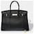 Hermès Borsa HERMES Birkin 35 in Pelle Nera - 102675 Nero - vista 3