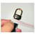 Ceinture Yves Saint Laurent en cuir vernis noir 70 cm  - vue 9
