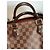 Borsa Louis Vuitton Speedy Damier Ebene Marrone - vista 3