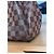Borsa Louis Vuitton Speedy Damier Ebene Marrone - vista 5