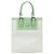 Bolso tote de lona Anagram verde LOEWE
