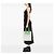 Bolso tote de lona Anagram verde LOEWE - vista 11