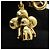 Bracciale Charm Vivienne Monogramma Marrone Louis Vuitton - vista 7