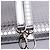 Dior Argento Medio Metallico Patente Microcannage Lady Dior - vista 11