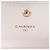 Tarjetero Chanel 19 de piel de cordero acolchado blanco con cadena Crudo - vista 5