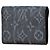 Portacarte incrociato in monogramma nero pastello Louis Vuitton - vista 2
