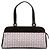 Céline Bolso de mano de lona Macadam C de Celine marrón Castaño Beige