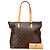 Louis Vuitton Braune Monogramm Cabas Mezzo - Ansicht 11