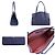 Borsa a Spalla in Pelle Blu Navy Bally - vista 2