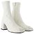 Botines Reeditados - Courreges - Cuero - Blanco - vista 2
