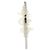 Mini fermaglio per capelli a fiocco - Simone Rocha - Perla - Bianco - vista 2