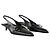Cubisto B Slingbacks - Jacquemus - Couro - Preto - vista 2