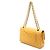 2.55 Borsa a spalla in pelle matelassé Chanel 25 con catena Giallo - vista 2
