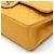 2.55 Borsa a spalla in pelle matelassé Chanel 25 con catena Giallo - vista 3