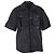 Camicia multi-tasche Re-Nylon di Prada in poliammide nera
