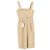 Vestido Midi Alexander McQueen en Algodón Beige - vista 2
