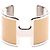 Bracciale Hermès Oran Dore in Acciaio Inossidabile D'oro Metallico