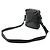 Chanel Schultertasche aus beschichtetem Canvas Schwarz - Ansicht 2