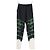 Stella Mc Cartney Pantalones de seda negra con estampado tie-dye de Stella McCartney Negro - vista 2