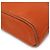 Bolso Pouch Bolide 20 de lona y cuero Hermès Naranja - vista 3