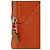 Bolso Pouch Bolide 20 de lona y cuero Hermès Naranja - vista 4