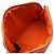 Bolso Pouch Bolide 20 de lona y cuero Hermès Naranja - vista 5