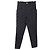 Jeans de cintura alta em algodão preto com embellishments de studs Isabel Marant
