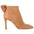 Botines con flecos Loeffler Randall en ante marrón Castaño Roja