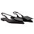 Duelo P Slingbacks - Jacquemus - Cuir - Noir - vue 2