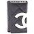 Chanel Cambon Line Leather Key Case Black
