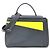 Piccola borsa in pelle intrecciata Valextra/borse a spalla Marrone Giallo