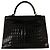 Borsa Hermès, modello Kelly Crocodile Nero. - vista 2
