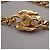 Chanel Vintage Turnlock Reissue Chain Metal D'oro - vista 3