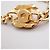 Chanel Vintage Turnlock Reissue Chain Metal D'oro - vista 6