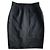 Falda midi de lana negra Genny Negro