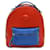Versace Medusa Mini Leder-Rucksack Rot Blau  - Ansicht 2