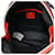 Versace Medusa Mini Leder-Rucksack Rot Blau  - Ansicht 8