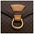 Céline Borsa a mano in tela Macadam CELINE in pelle PVC marrone oro Auth 138386 D'oro - vista 19