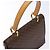 Céline Borsa a mano in tela Macadam CELINE in pelle PVC marrone oro Auth 138386 D'oro - vista 6